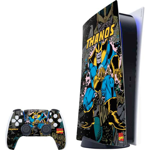 Marvel Classic Comics Thanos PlayStation PS5 Skins